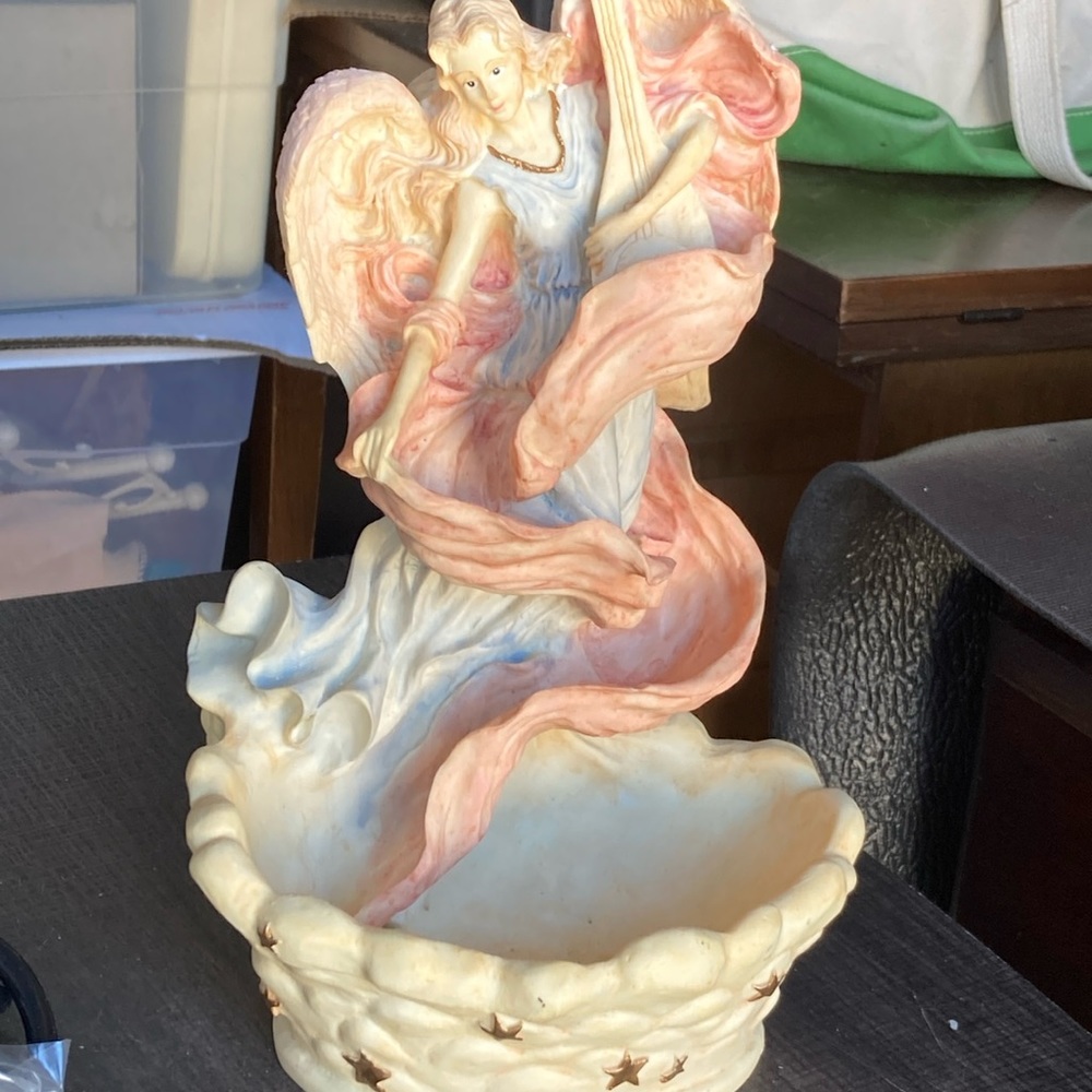 Angel Water Fountain table top New in Box
